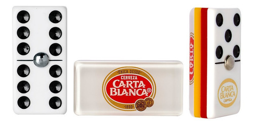Domino Carta Blanca + Cubilete + Baraja Faisan Plastico R