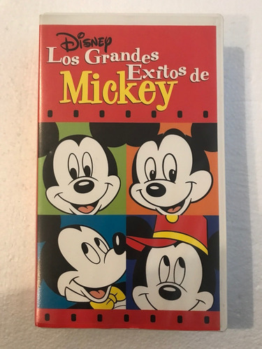 Vhs Original Disney Los Grandes Exitos De Mickey Mouse (Usado)