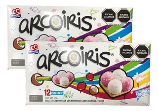 Galletas Arcoiris 24 Paketines Gamesa