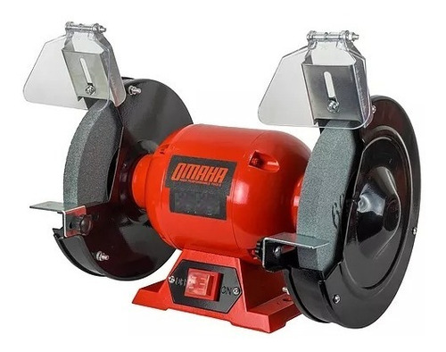 Imagen 1 de 8 de Amoladora Banco 375w 150mm Omaha 2 Piedra Pulidora Afilador