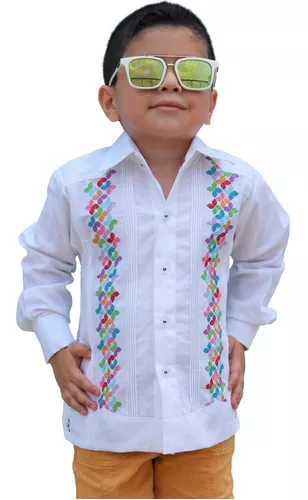 Guayabera Niños Modelo Tulum
