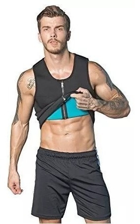 Musculosa Chaleco Reductor Adelgaza Neotex Hotshapers Hombre