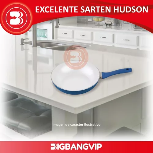 SARTEN No 28 ALUMINIO FORJADO CON CERAMICA HUDSON