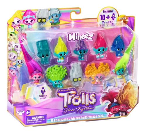 Trolls Band Together Pack X11 Figuras Mineez Sharif Express