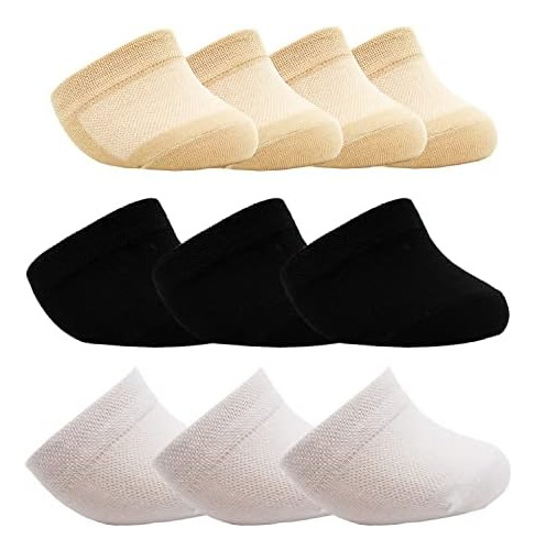 Yfunnle 10 Pares Toe Topper Calcetines Mujeres Teo Liner Haf