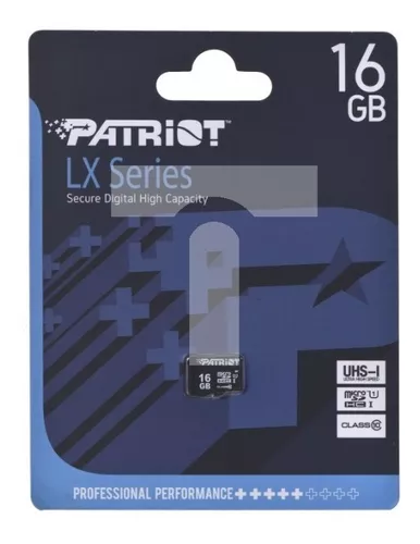 Memoria Micro Sd 32gb Clase 10 Patriot