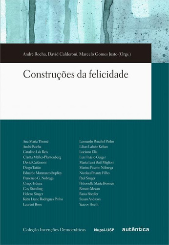 Livro Construcoes Da Felicidade