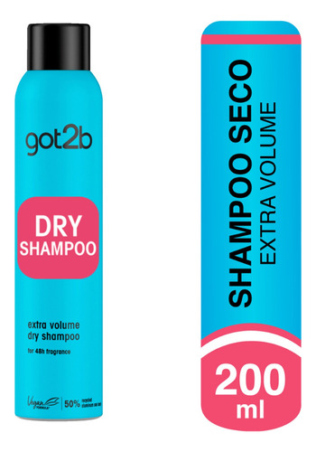 Got2b Dry Shampoo Extra Volume 200 Ml 