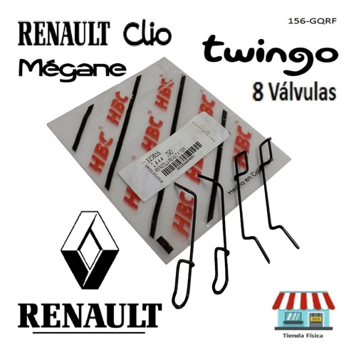 Gancho Quita Ruido Freno Renault Twingo 8v Symbol 1