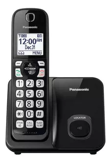 Teléfono Panasonic KX-TGD510B inalámbrico - color negro