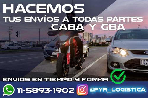 Imagen 2 de 5 de Servicio De Mensajeria Moto - Auto - Camioneta - Cadeteria -
