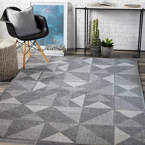 Imagen 1 de 3 de Alfombras Para Living Decorativa Grande 160x235 Grizzly Lima