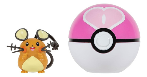 Pokemon Clip ´n´ Go - Dedenne + Love Ball