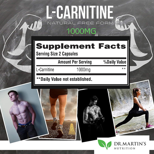 Dr. Martin's Nutrition Extra Strength L-carnitine - 200 C...