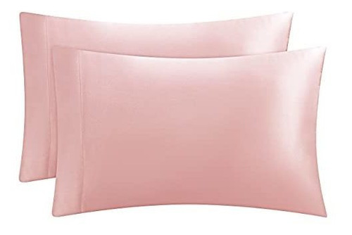 Juicy Couture - Juego De 2 Fundas De Almohada De Satén Para 