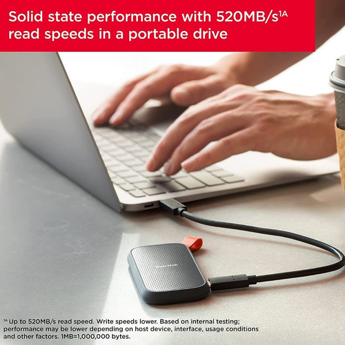 Disco Sólido Externo Sandisk Extreme 2tb 1050mbs Usb Tipo C
