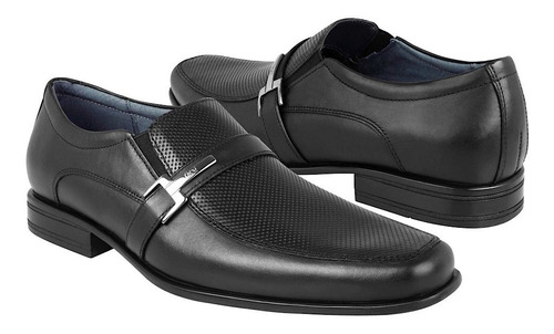 Zapatos Flexi Para Caballero 90704 Piel Negro 
