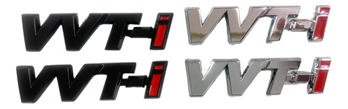 2 Emblemas Vvti Toyota Laterales