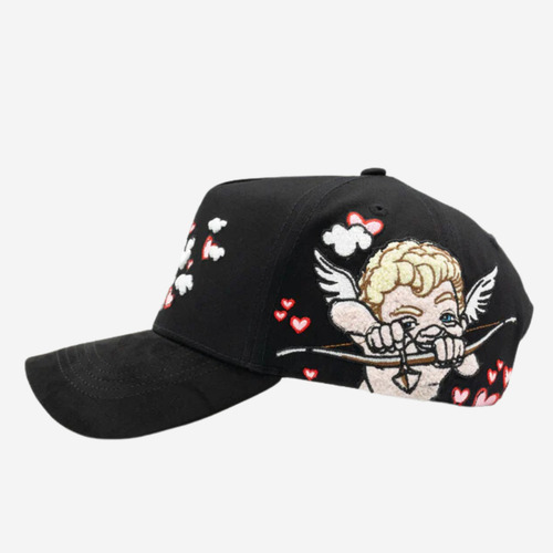 Gorra 31 Thirty One Hats San Valentin - Original Negro Ajustable