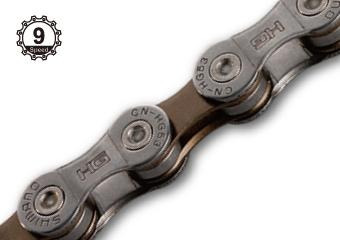 Imagem 3 de 3 de Corrente Shimano Cn Hg53 9v 27v Alivio Deore Sora Tiagra