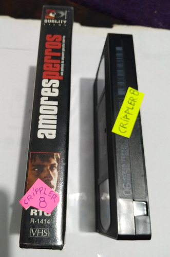 Pelicula Fisica Vhs Original Amores Perros Usado (Usado)