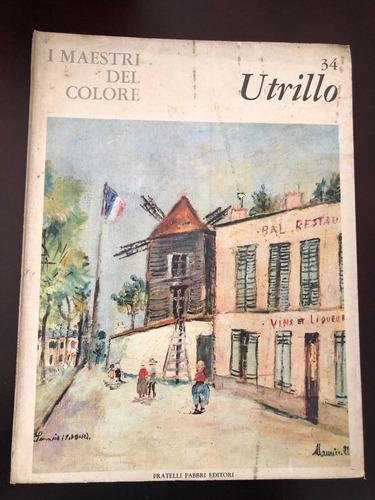 Libro I Maestri Del Colore - Utrillo - Muy Buen Estado