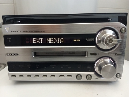 Kenwood Hi-end Super Raro K-wd01 Minidisc Cd *bluetooth-ipod (Usado)