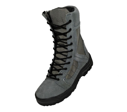 Botas Tacticas Swat Lava Gris Calidad Militares Trabajo Rudo