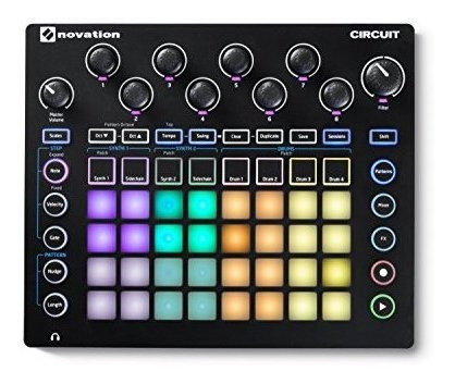 Novation Circuit Groove Box Con Importación De Muestras: 2