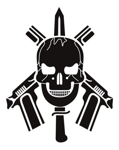 Imagen 1 de 1 de Calco Bope Tropa De Elite 2 - Calcomanias Graficastuning
