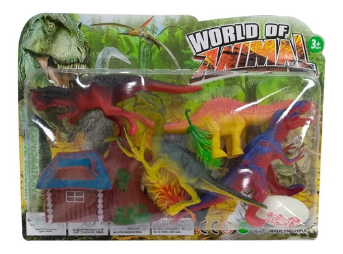 Set De Dinosaurios World Of Animal Sebigus 52357 