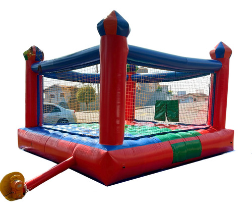 Castelinho Pula-pula 4x4m Castelo Inflável Premium Sem Motor