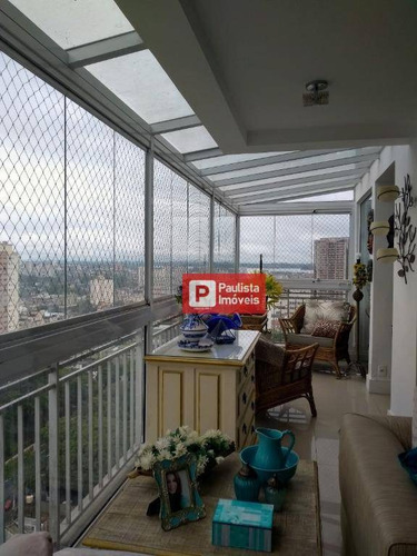 Imagem 13 de 30 de Cobertura Com 3 Dormitórios À Venda, 180 M² Por R$ 1.590.000,00 - Santo Amaro - São Paulo/sp - Co0780