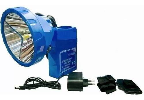 Imagen 5 de 5 de Foco Led Caza 55w Linterna Minera 3 En 1 Potente Hy-9069