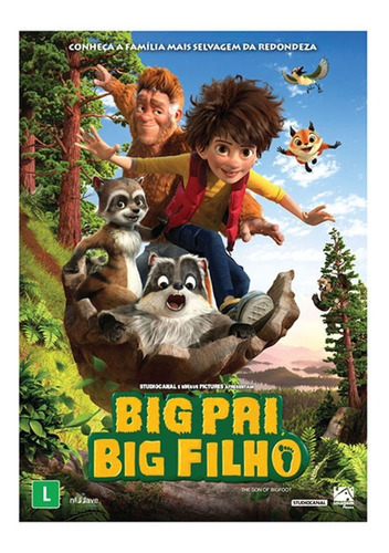 Dvd Big Pai Big Filho - Animação - Lacrado Original