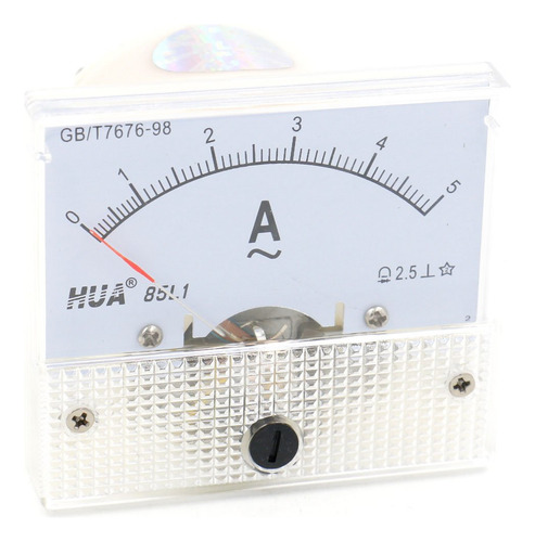 Baomain Analog 85l1 Ac 0-5a Rectángulo Analógico Panel Amper