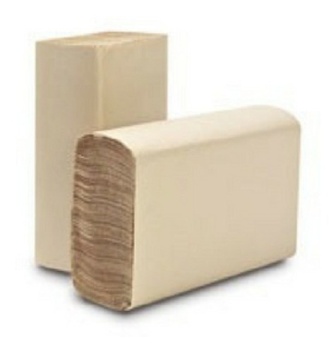 Servilletas Intercaladas Papel Beige Para Manos 20x24 2500un