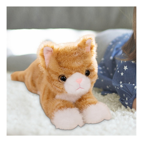 Peluche De Gatito, Bonito Y Suave, Con Forma De Gato