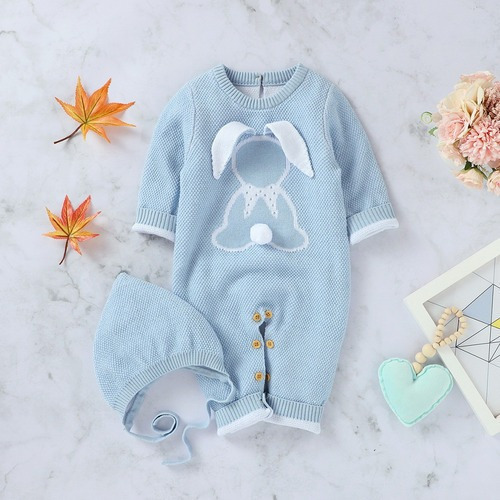 Mono For Bebés, Niñas, Niños, Invierno, Cálido, Tejido, Out