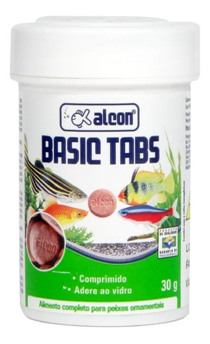 Ração Alcon Basic Tabs Pote 30g