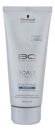 Schwarzkopf Bc Scalp Genesis Purifying Shampoo 200 Ml