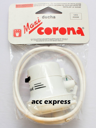 Ducha Calentador 110v 4500w C/manguera Maxi Corona