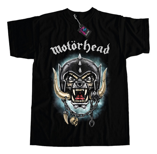 Remera Motorhead Dtf Estampa Grande Calidad Premium