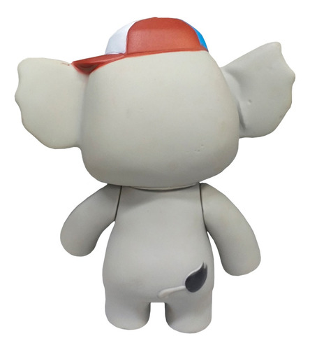 Elefante De Brinquedo Turma De Giramille 20cm Grande Tromba
