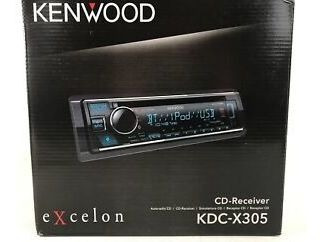 Autoestereo Kenwood Excelon Kdc-x305 Bt Cd  Usb Aux 3 Rca 5v