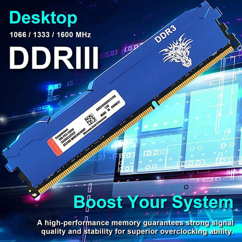 Memoria Ram Ddr3 16gb (2x8gb) 1600mhz