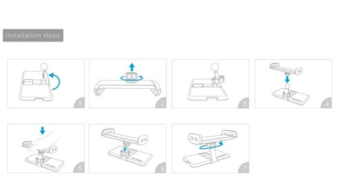 Suporte Tablet Controle Dji Mavic 2 / Air/ Spark - Pgytech