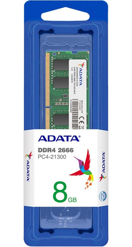 Imagen 4 de 6 de Memoria Ram Ddr4 8gb 2666mhz Adata Premier Laptop