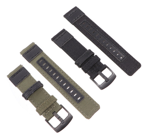 2 Correas De Reloj De Nailon Compatibles Con Correas De Repu