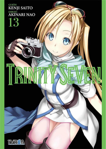 Trinity Seven 13, De Kenji Saito. Editorial Ivrea, Tapa Blanda En Español